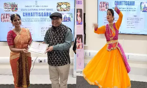 आयरलैंड पहुँची छत्तीसगढ़ की कला और संस्कृति : पारंपरिक वेशभूषा में दी गई लोक नृत्य की प्रस्तुति, सीएम साय बोले- यह राज्य के लिए गौरव का विषय