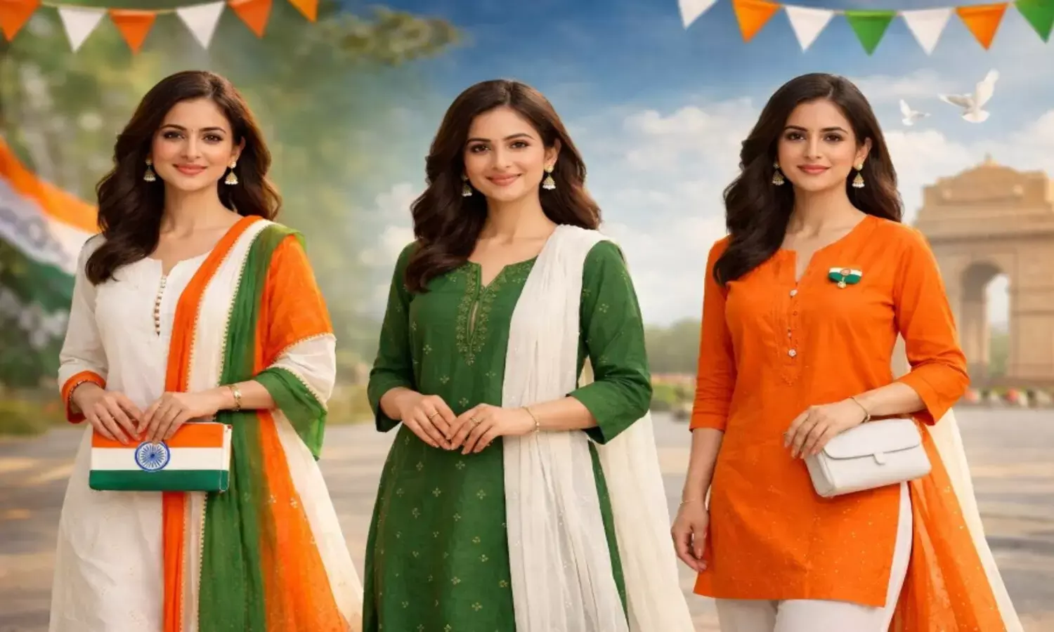 गणतंत्र दिवस पर पहनें सिंपल और खूबसूरत सूट