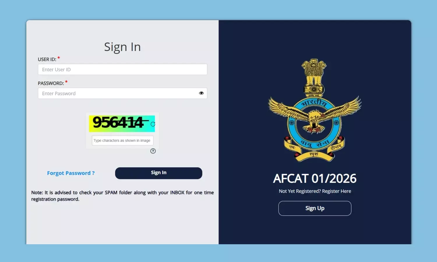 AFCAT 1 Admit Card 2026 OUT, Download Here