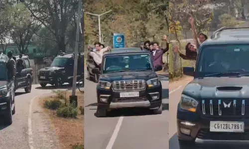 youth car window hanging stunt video