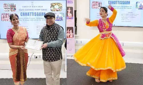 छत्तीसगढ़ की कला आयरलैंड तक पहुँची