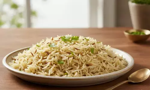 how to make hotel style jeera rice