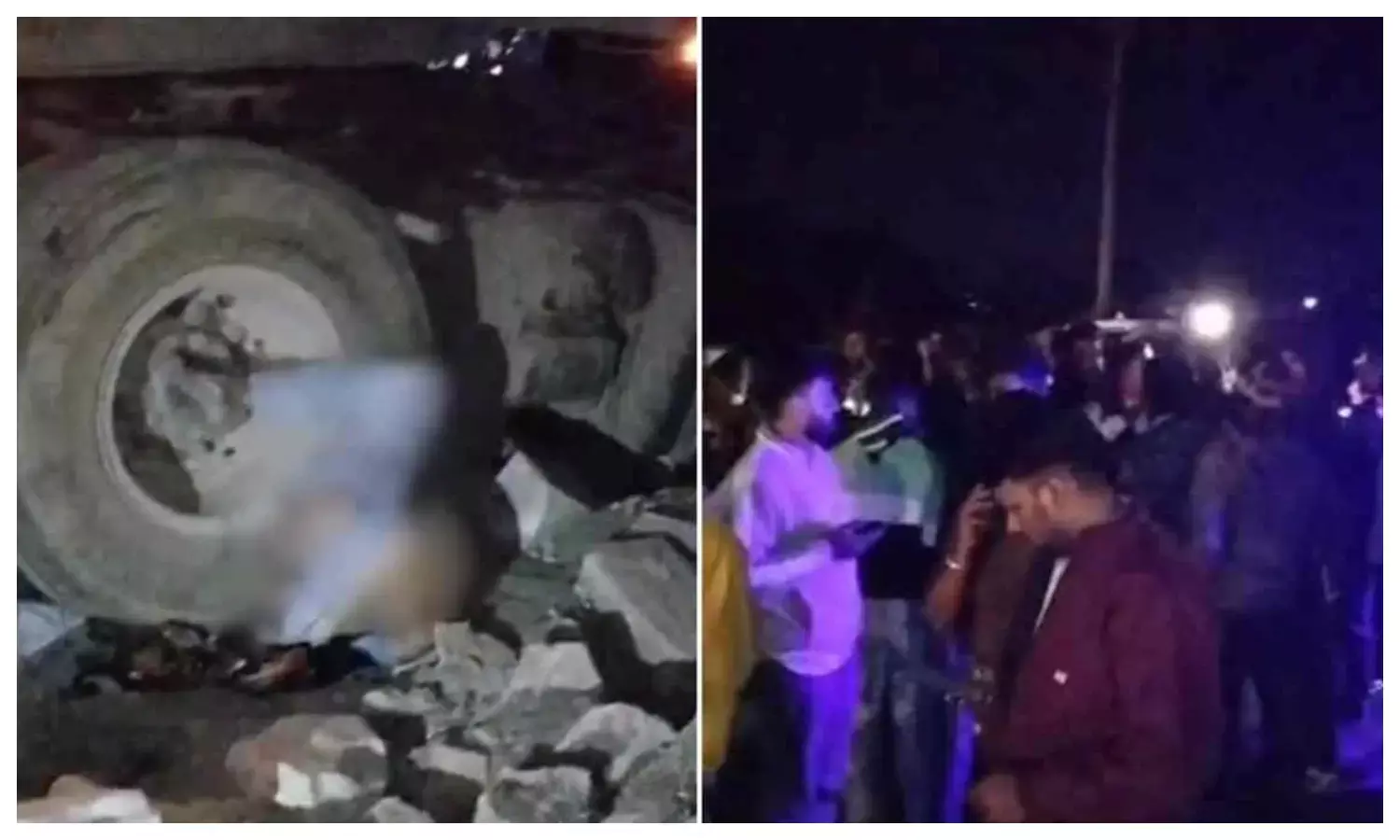 बेकाबू ट्रेलर ने बाइक सवार दो युवकों को कुचला, मौके पर मौत बेकाबू ट्रेलर ने बाइक सवार दो युवकों को कुचला, मौके पर मौत