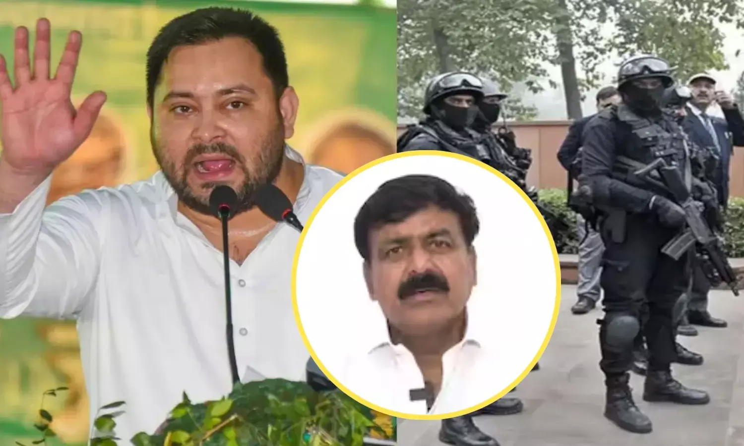 Zama Khan on Tejashwi Yadav Security Cut