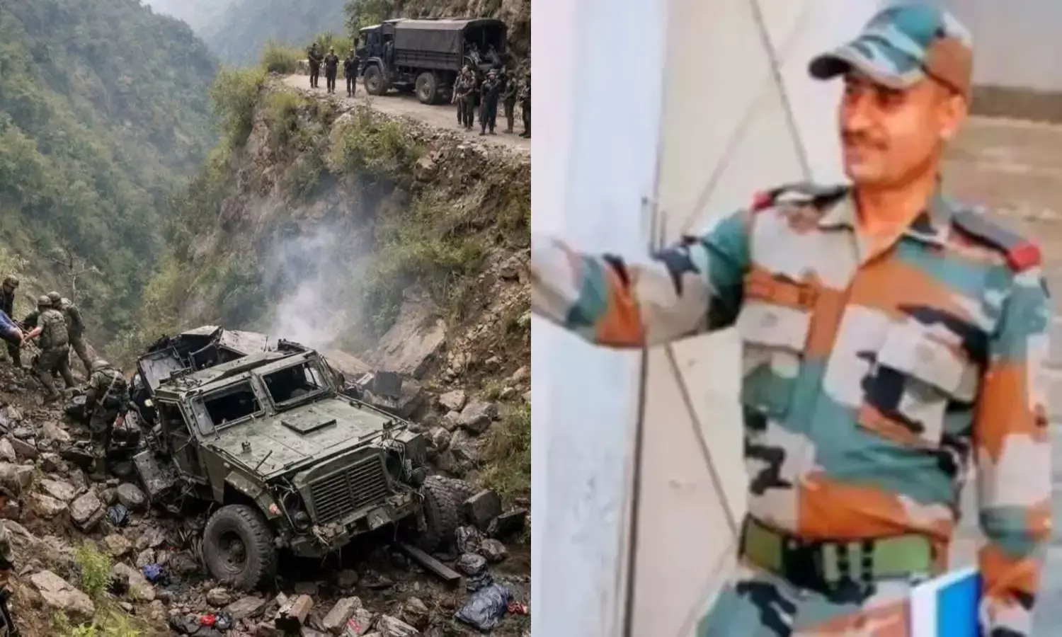 jammu kashmir doda army vehicle accident bhojpur soldier hare ram kunwar martyred