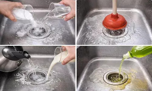 kitchen sink blockage cleaning tips
