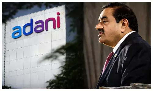 Adani group share fall