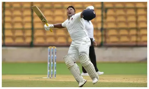 Sarfaraz Khan pounds Ranji Trophy double century