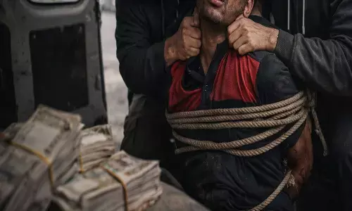 Delivery boy assaulted and an attempt was made to kidnap him in Gurugram