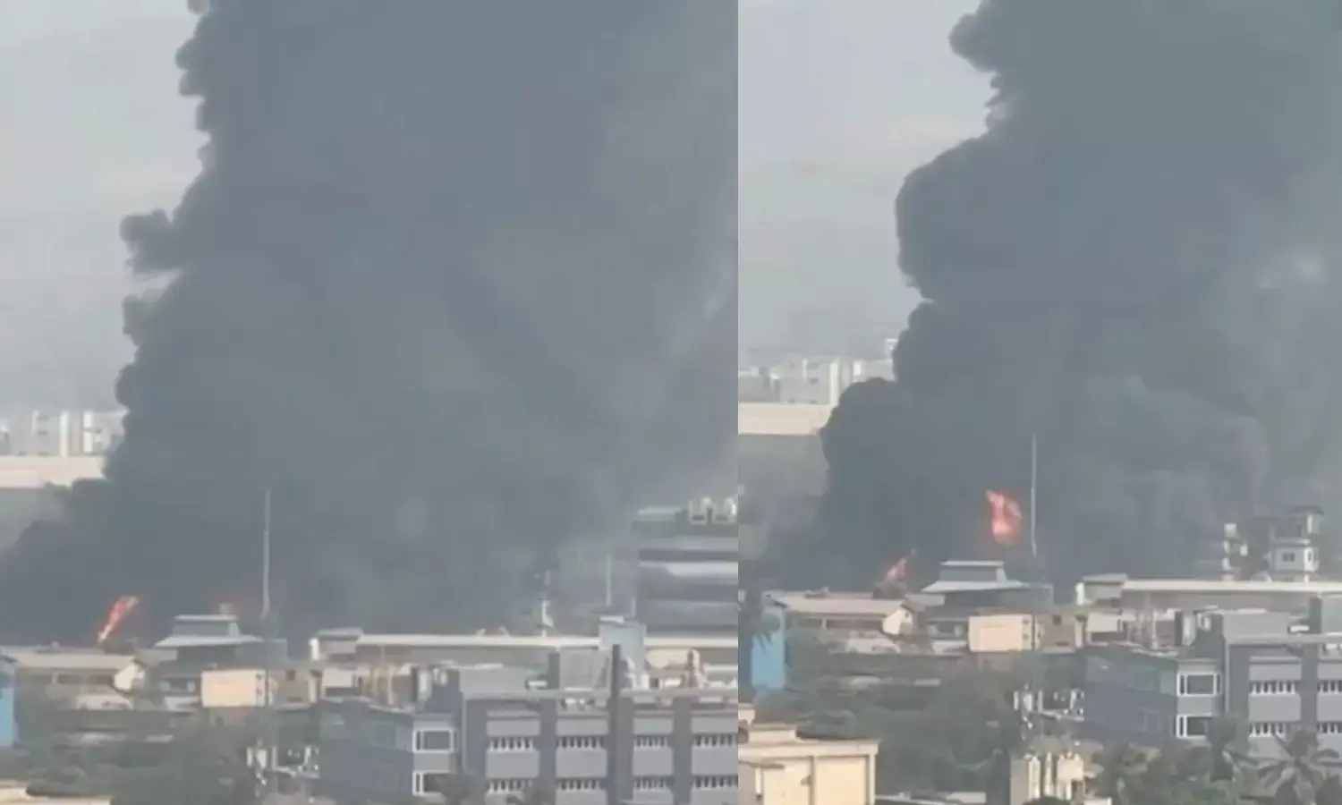 Navi Mumbai fire news Navi Mumbai fire news