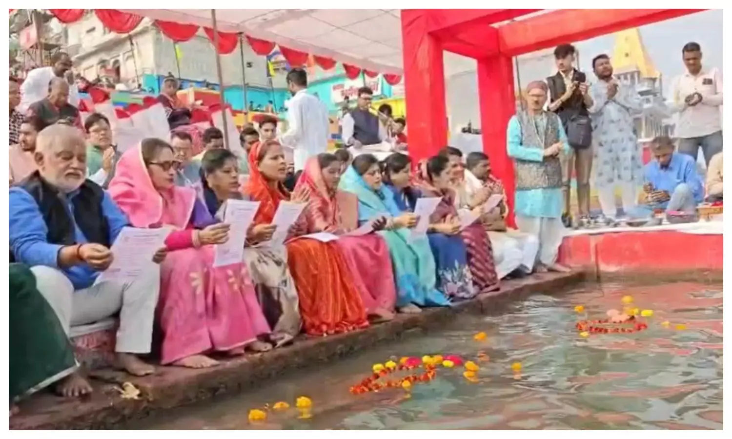 सेठानी घाट पर मंगलाचरण से कार्यक्रम शुरू, म्यूजिकल फाउंटेन और लेजर शो होगा खास आकर्षण