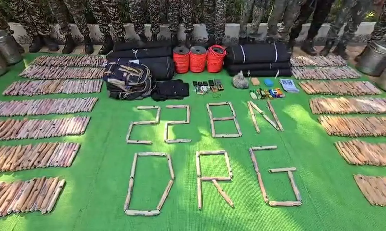 बीजापुर में सुरक्षाबलों का सर्चिंग अभियान