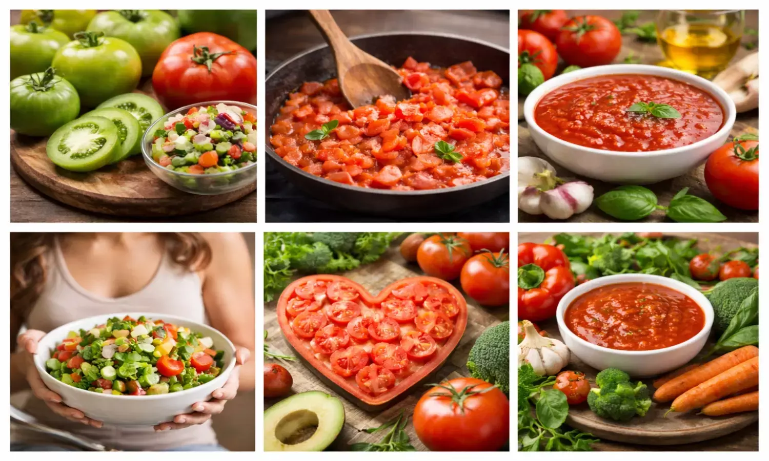 Raw tomato vs cooked tomato Health benefits
