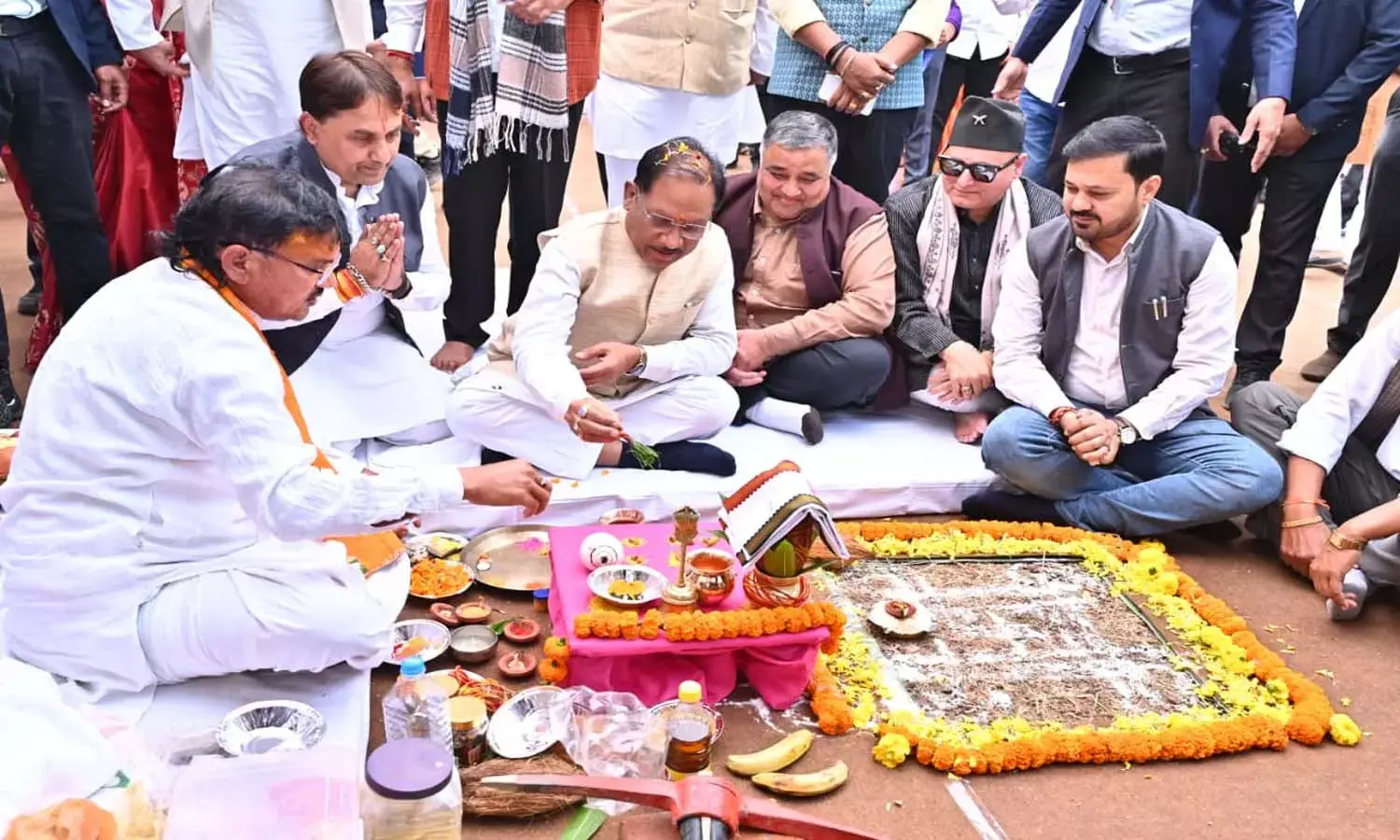 सीएम साय ने किया चित्रोत्पला फिल्म सिटी का भूमिपूजन : बोले- कल्चरल कन्वेंशन सेंटर से युवा कलाकारों और पर्यटन को मिलेगा नया आयाम