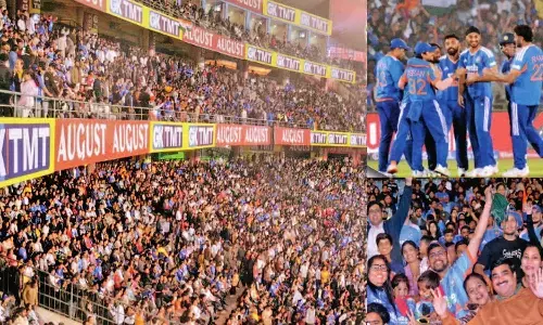 सूर्या-ईशान के चौके-छक्के पर झूमा रायपुर : हर गेंद पर जश्न, फैंस को मिला जीत का यादगार तोहफा