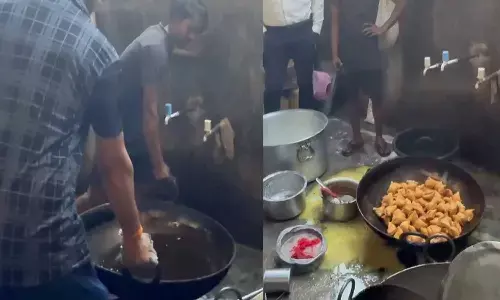 खाद्य सुरक्षा विभाग ने दो होटलों पर मारा छापा