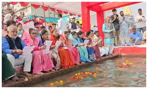 सेठानी घाट पर मंगलाचरण से कार्यक्रम शुरू, म्यूजिकल फाउंटेन और लेजर शो होगा खास आकर्षण