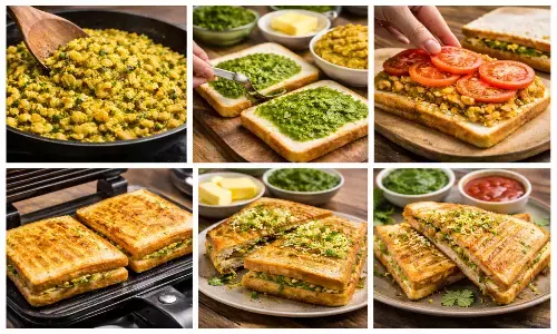 masala toast sandwich recipe