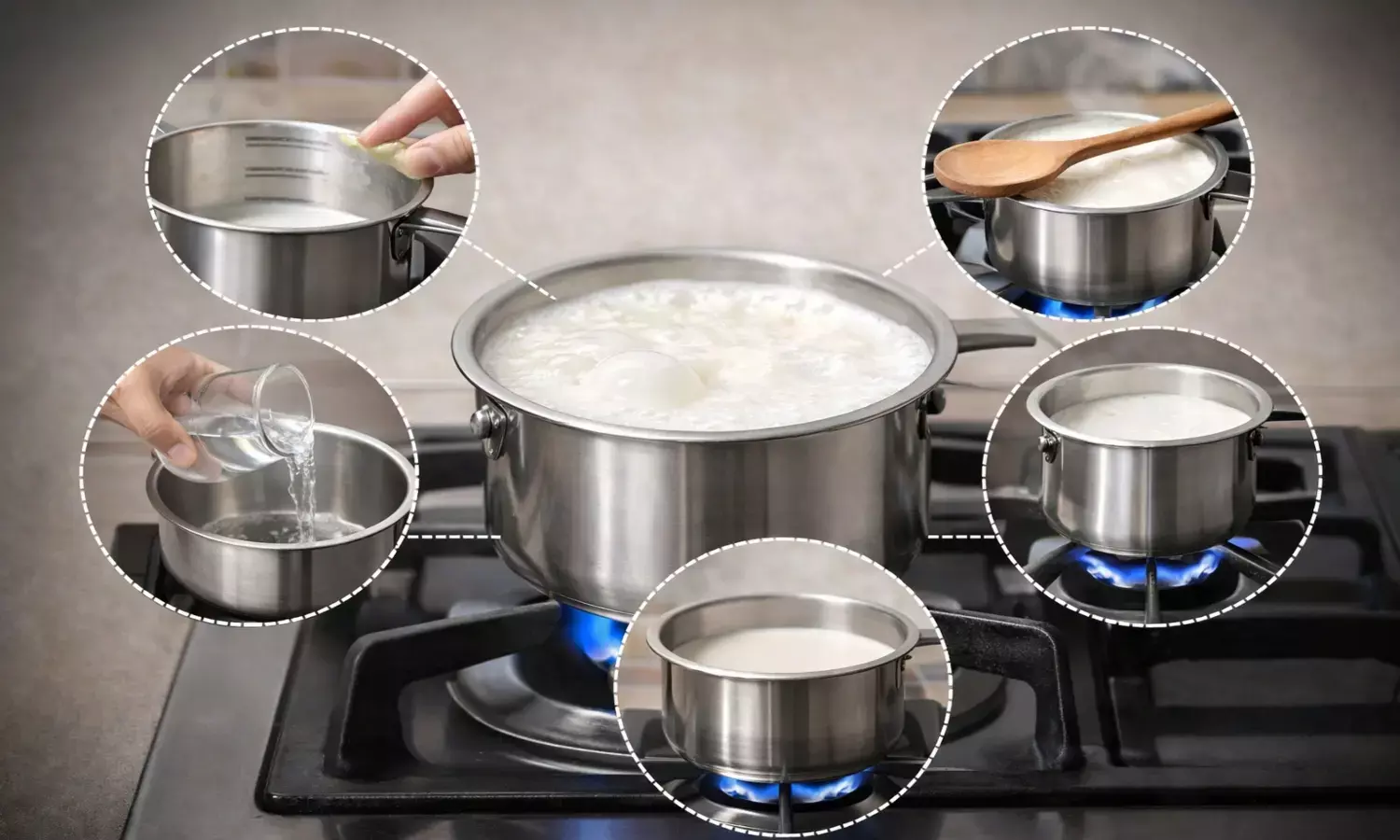 Easy Kitchen Tricks to Stop Milk Overflow