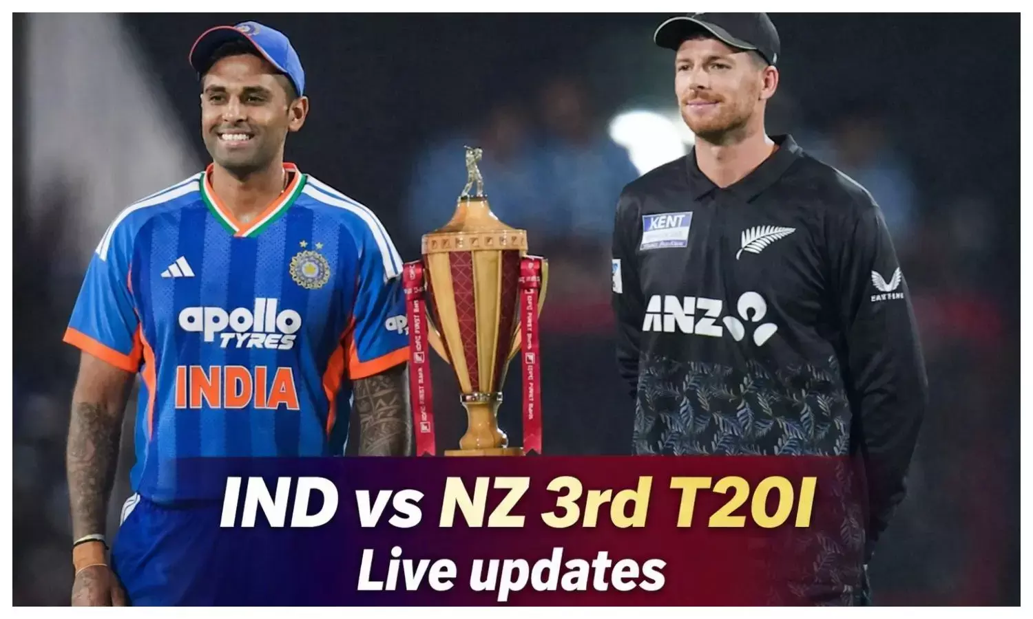 india vs new zealand 3rd T20I Live updates