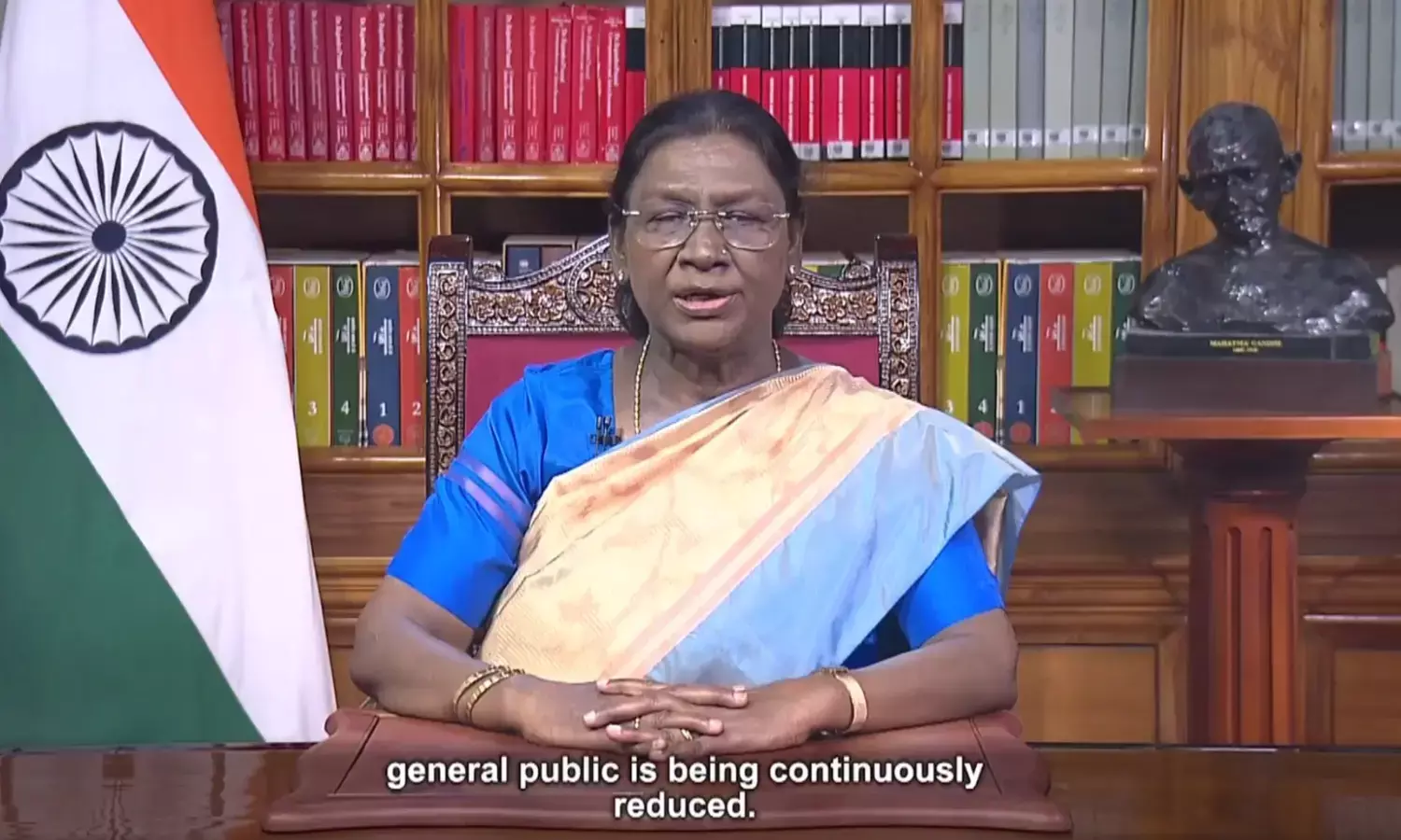 President Droupadi Murmu Republic Day eve speech