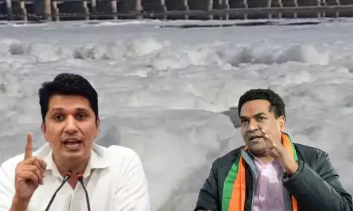 Saurabh Bhardwaj criticized Kapil Mishra over the Yamuna river issue