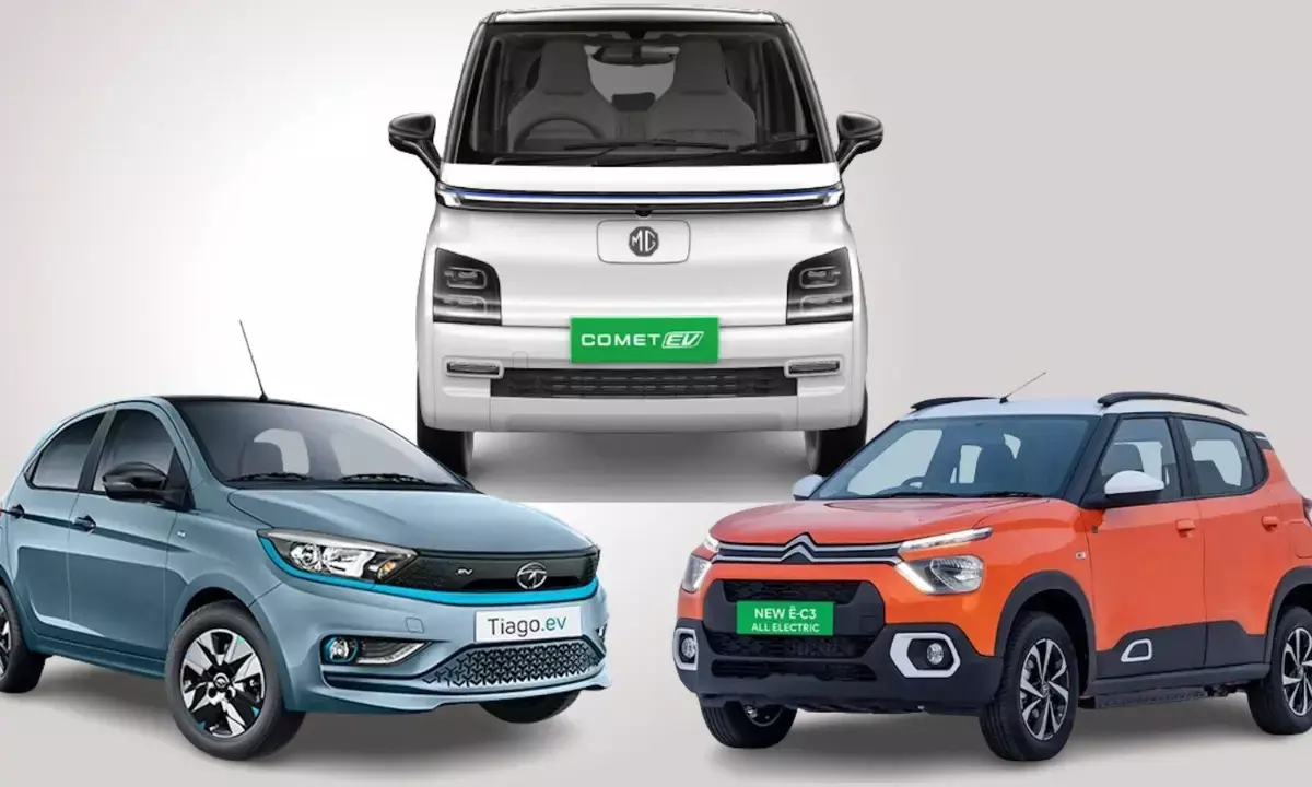Cheapest Electric Cars mg-comet-ev-under-10-lakh in india