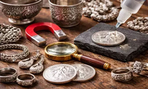 how to identify silver purity