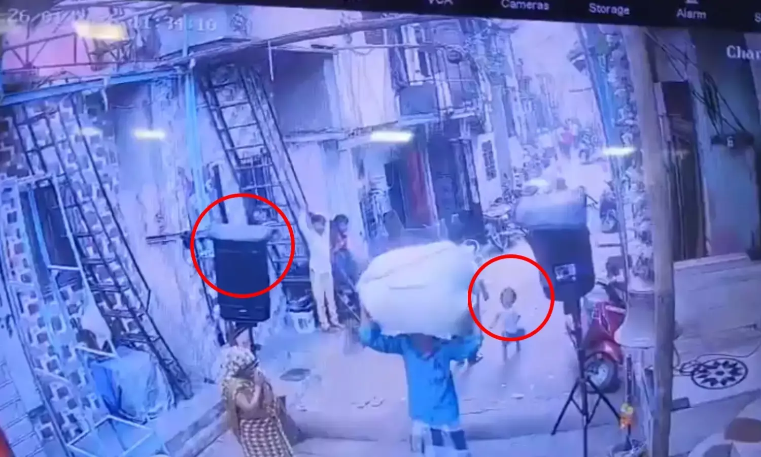 Mumbai Vikhroli Child Death CCTV Viral Video