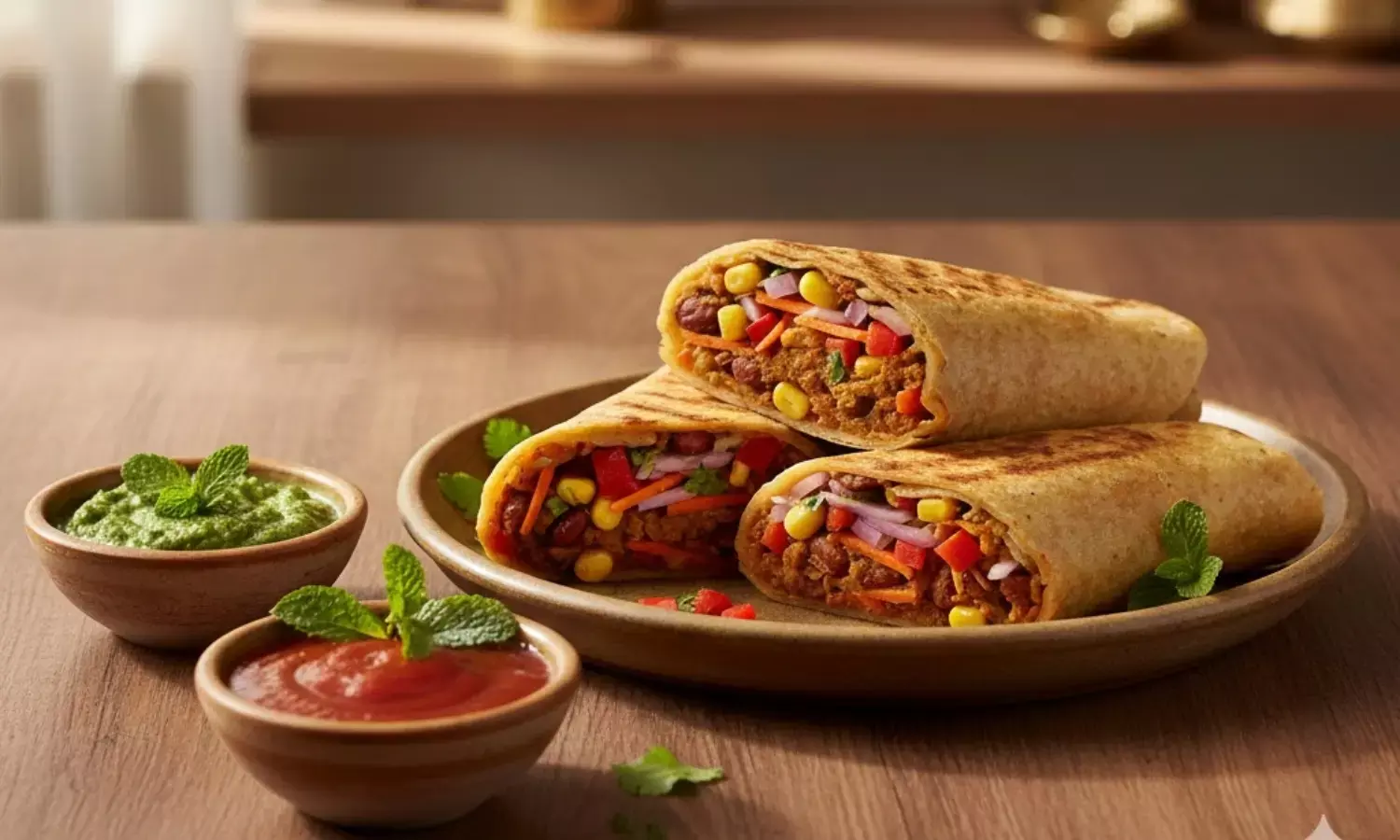 how to make rajma wrap at home