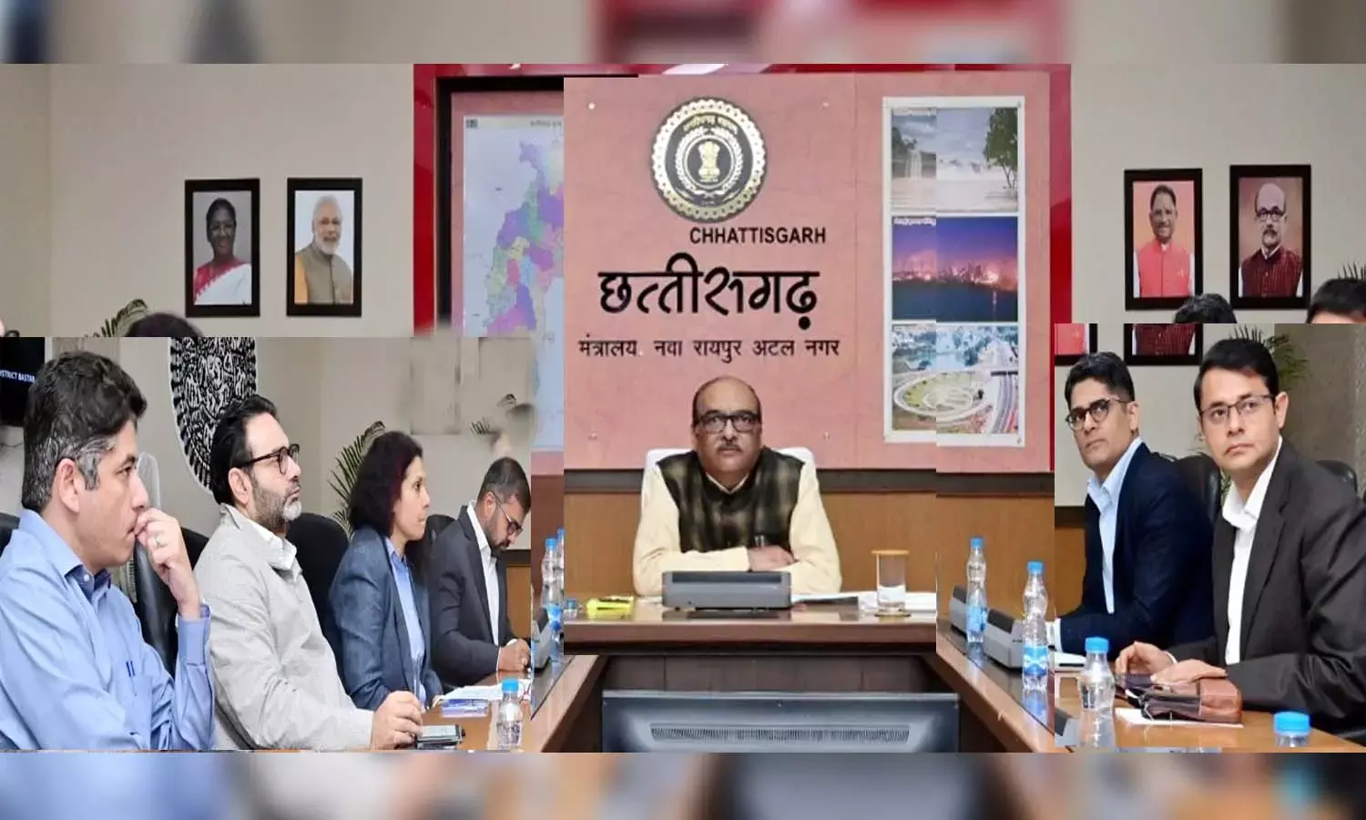 अधिकारियों की बैठक