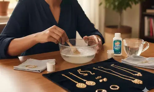 gold jewellery cleaning tips
