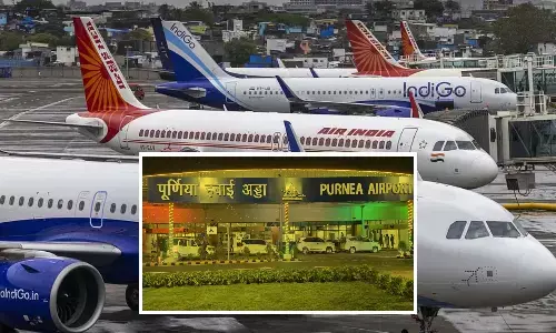 purnia-delhi-second-flight-delay-road-connectivity-issue