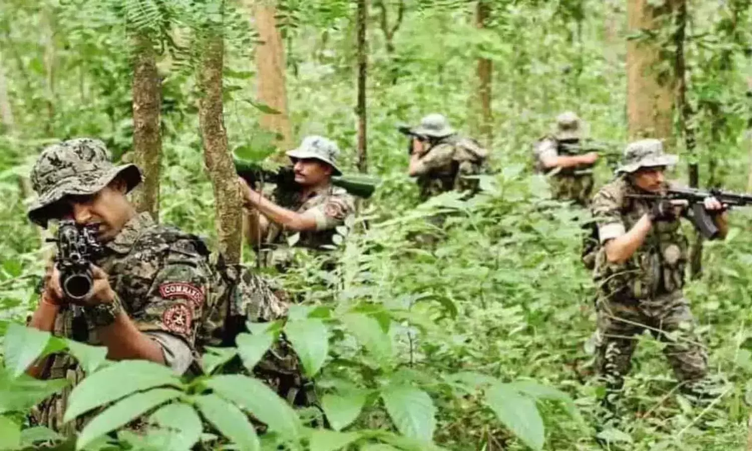 बीजापुर में भीषण मुठभेड़ : सुरक्षाबलों ने दो नक्सलियों को किया ढेर, एक AK47 भी बरामद