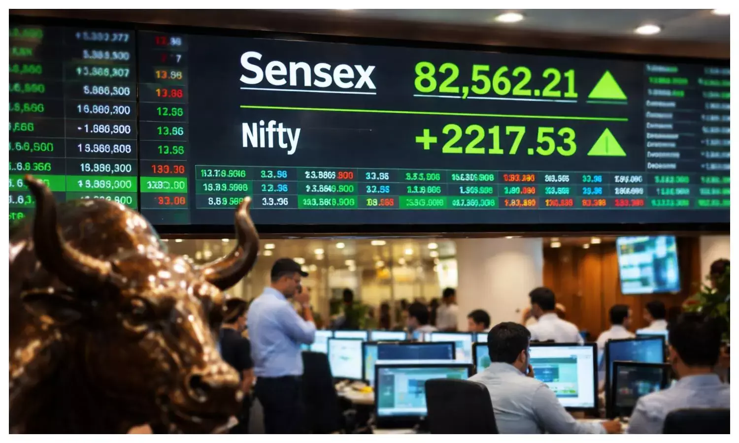 Nifty sensex today