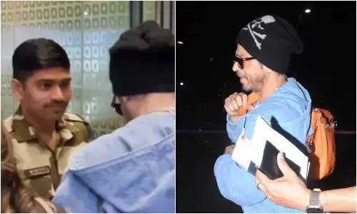 मुंबई एयरपोर्ट पर सुरक्षा जांच के दौरान शाहरुख खान से उतारने को कहा गया चश्मा, एक्टर का रिएक्शन हुआ वायरल मुंबई एयरपोर्ट पर सुरक्षा जांच के दौरान शाहरुख खान से उतारने को कहा गया चश्मा, एक्टर का रिएक्शन हुआ वायरल