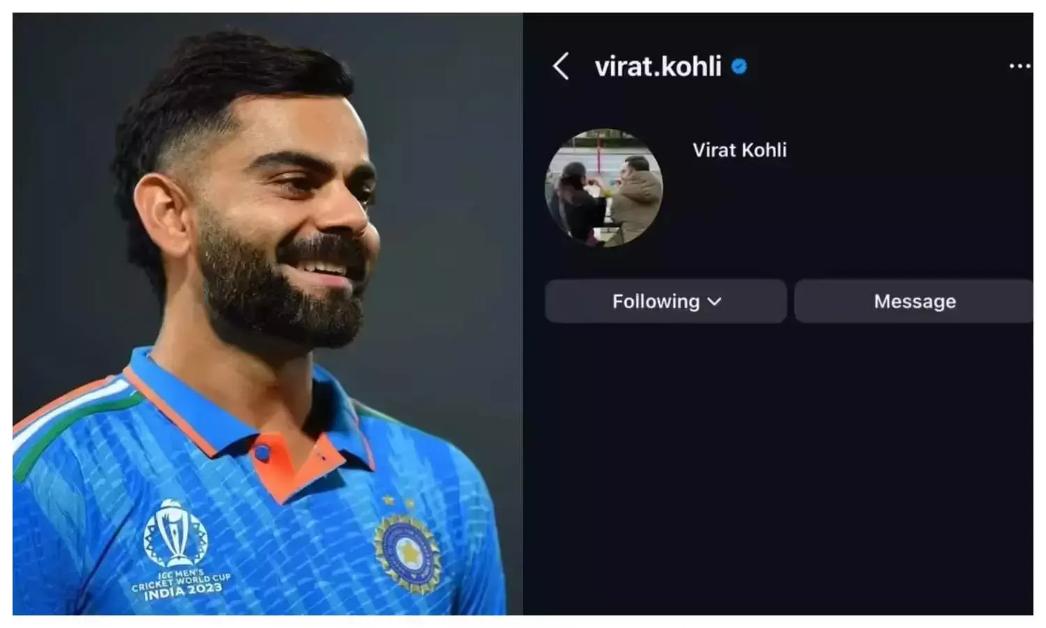 Virat Kohlis Instagram account restored Virat Kohlis Instagram account restored