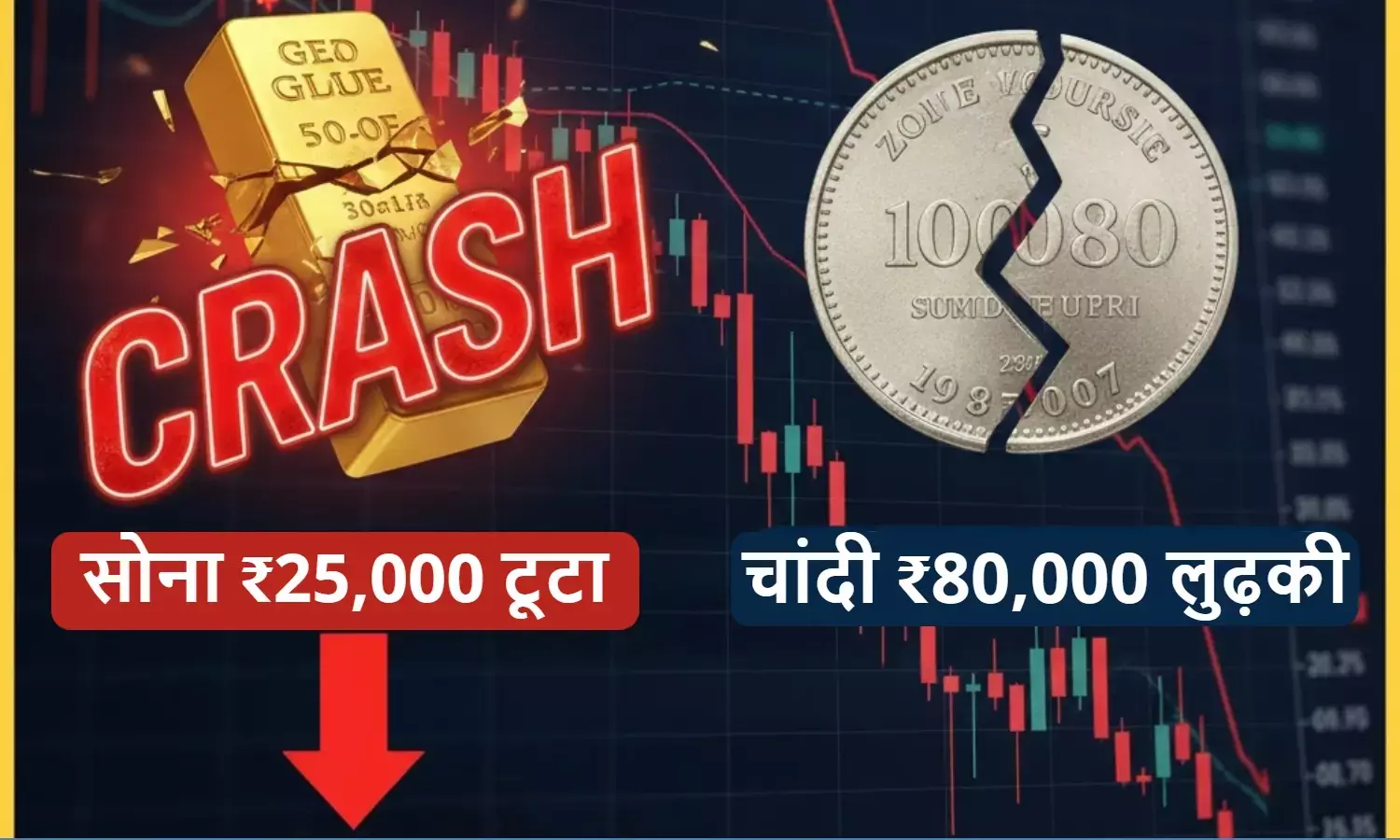 Gold Silver Price Crash