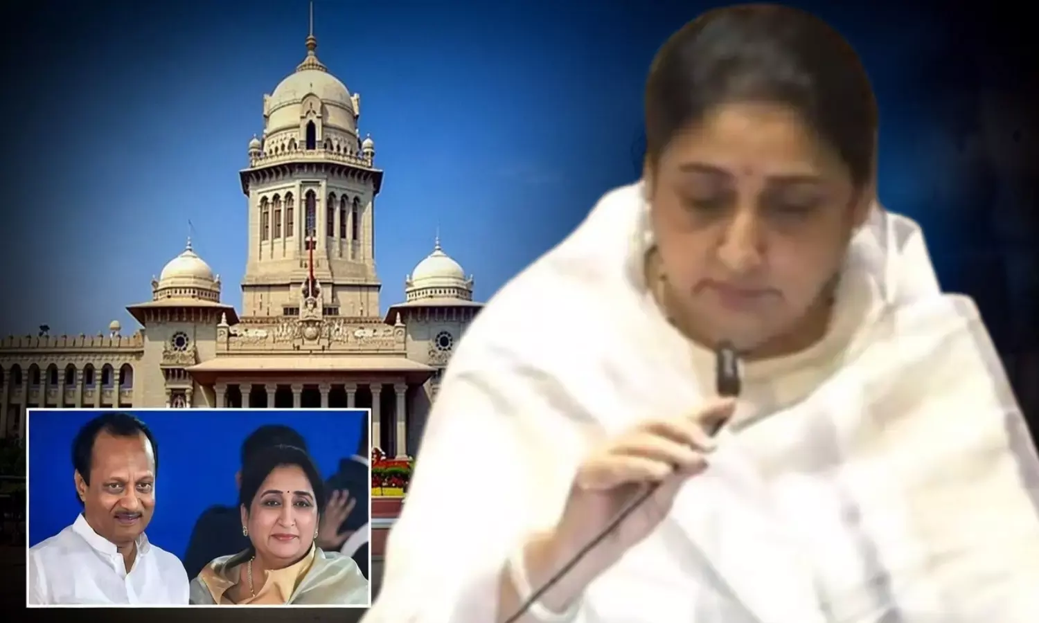 Ajit Pawar Wife Deputy CM Sunetra Pawar of Maharashtra