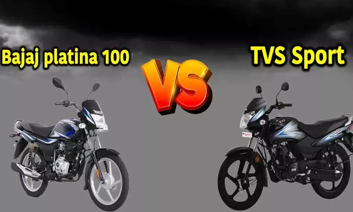 Bike Comparison bajaj-platina-100-vs-tvs-sport details