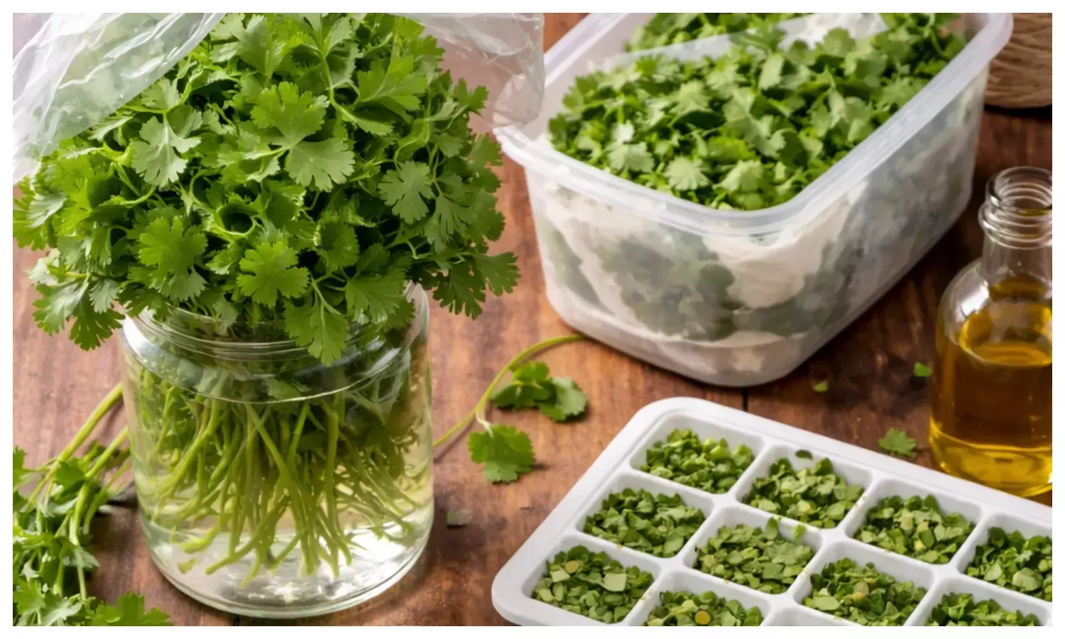 Coriander storage tips in hindi