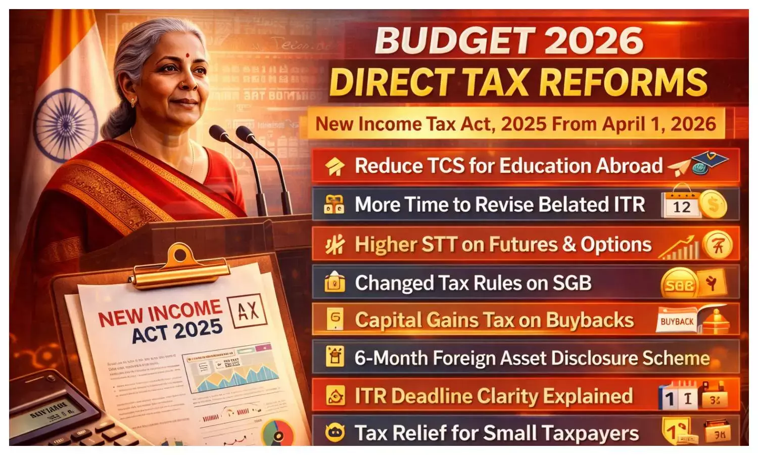 big income tax changes every taxpayer should know