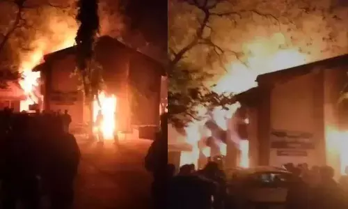 डीईओ दफ्तर अग्निकांड : फाइनल रिपोर्ट, 19 अलमारियां जली, दस्तावेज से भरे 150 बस्ते भी खाक, पर साजिश नहीं