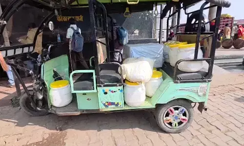 बिलासपुर से बस के जरिए लाई जा रही थी मिलावटी सामग्री