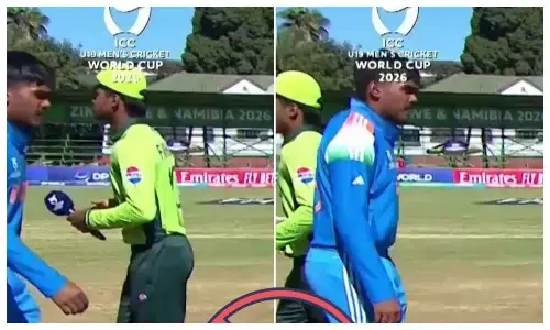 ind vs pak u19 no handshake