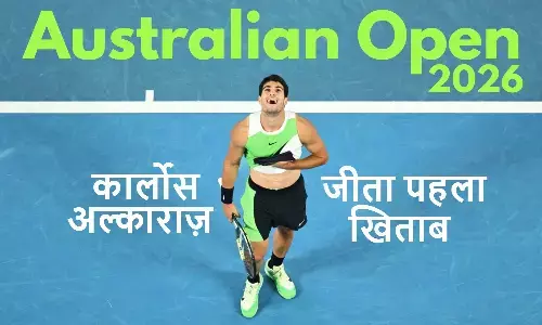 Carlos Alcaraz: 22 वर्षीय कार्लोस अल्काराज़ ने Australian Open 2026 फाइनल में नोवाक जोकोविच को हराकर पहला खिताब जीता।