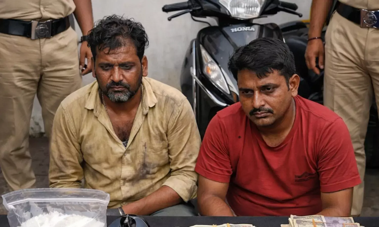 इंदौर क्राइम ब्रांच की बड़ी कार्रवाई, MD के साथ दो तस्कर गिरफ्तार