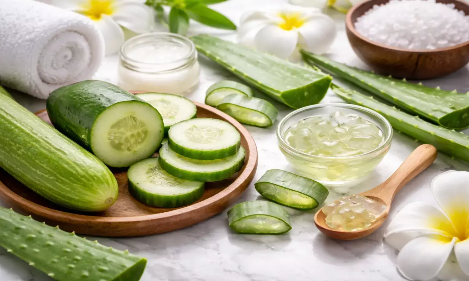 Cucumber and Aloe Vera Benefits for Dull Skin