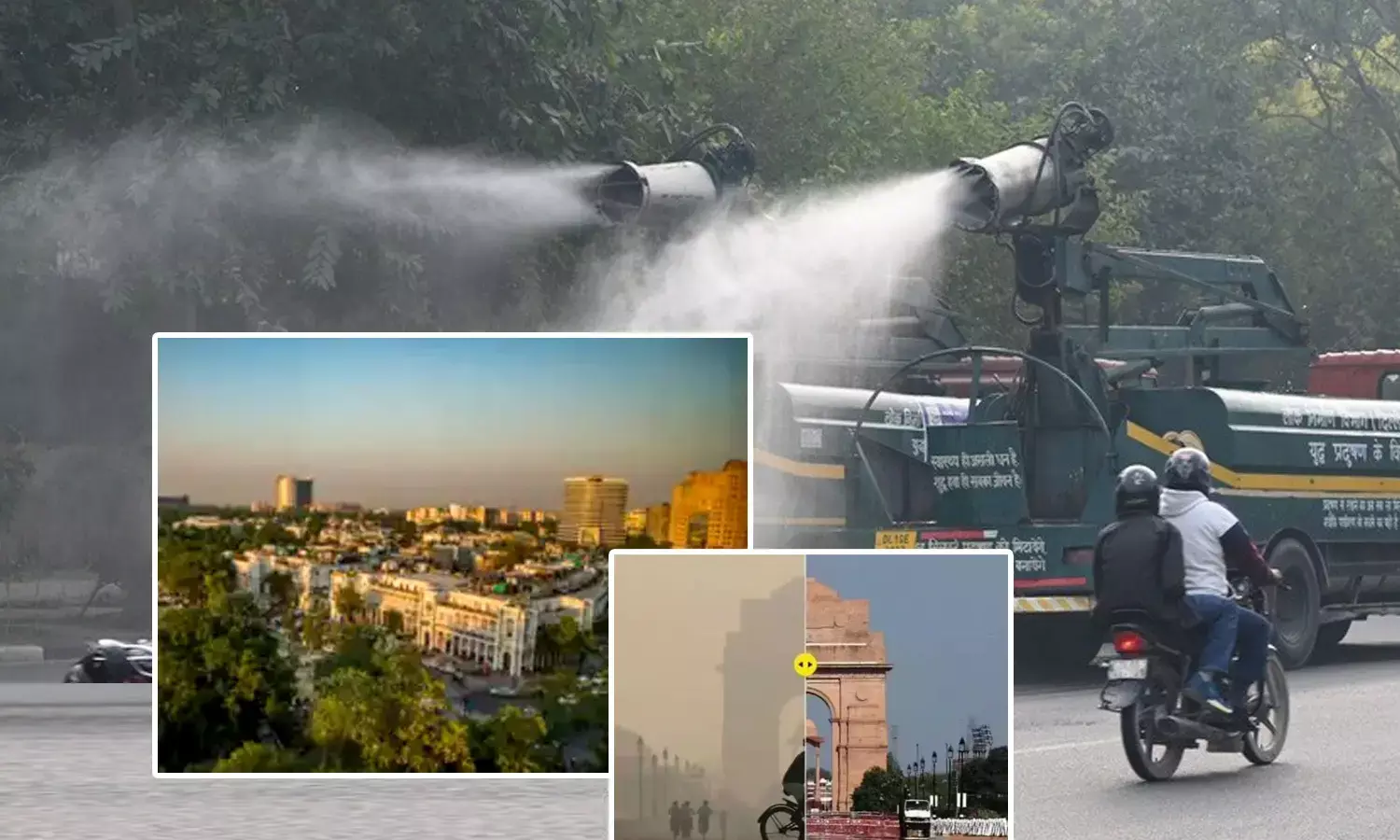 The capital air has cleared