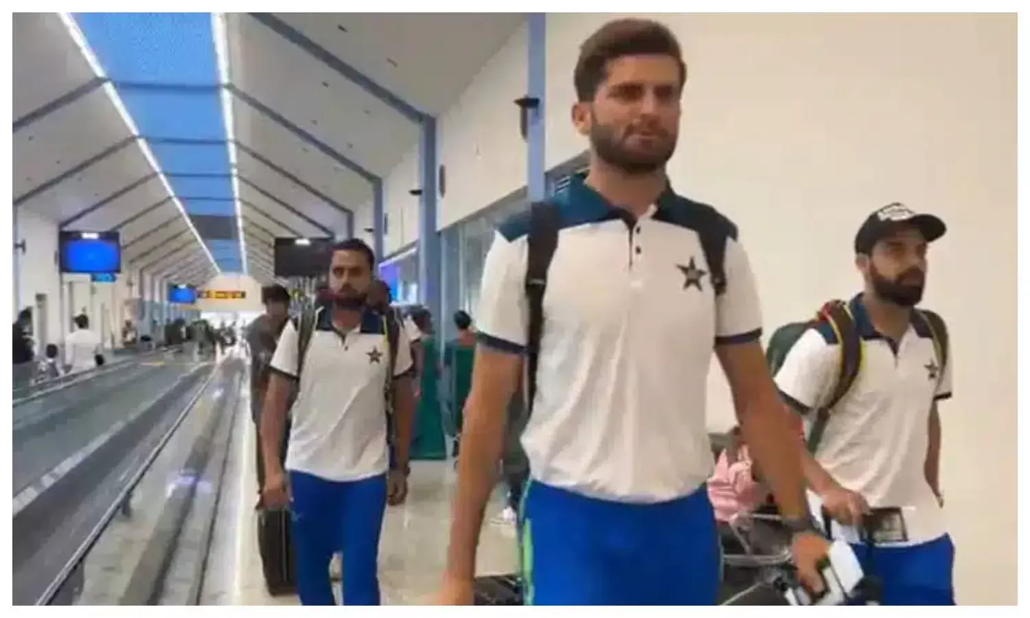 Pakistan departs for Sri Lanka t20 world cup 2026 Pakistan departs for Sri Lanka t20 world cup 2026